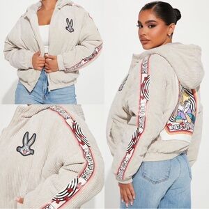 Members only looney tunes Bomber jacket